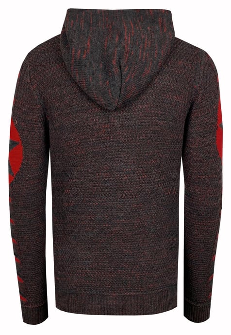 Grof gebreide hoodie - Image 2