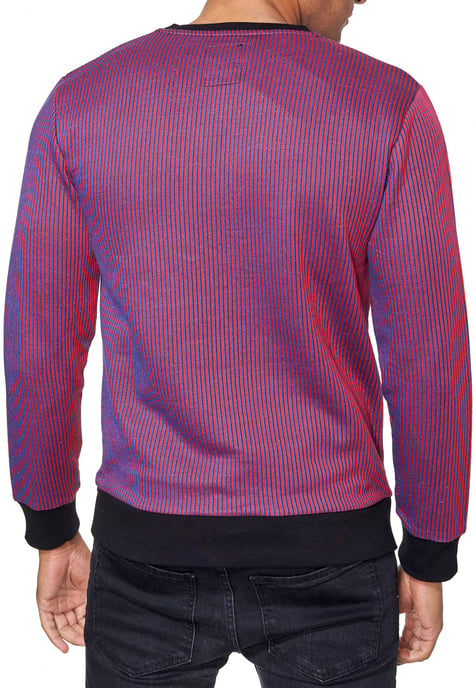 Paars jacquard sweatshirt in Black Panther Design - Image 4