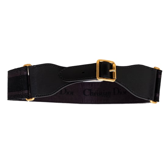 Christian Dior Wide Canvas Belt - '20s - Image 3
