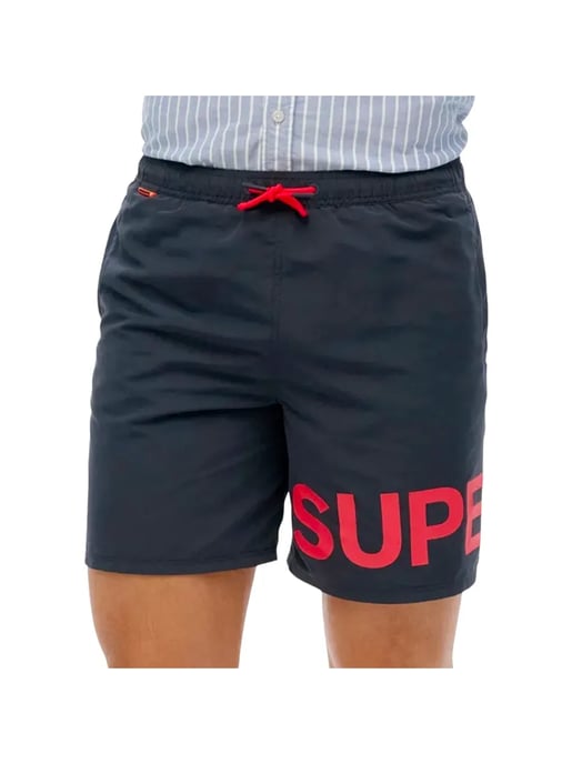 Superdry heren zwempak met print, maat 17 - Image 1