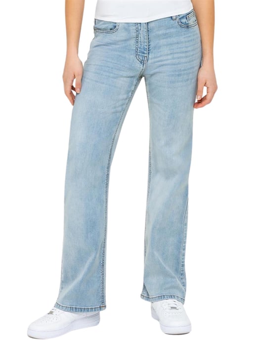 Enzo | Dames Jeans met Wijde Pijpen - Image 1