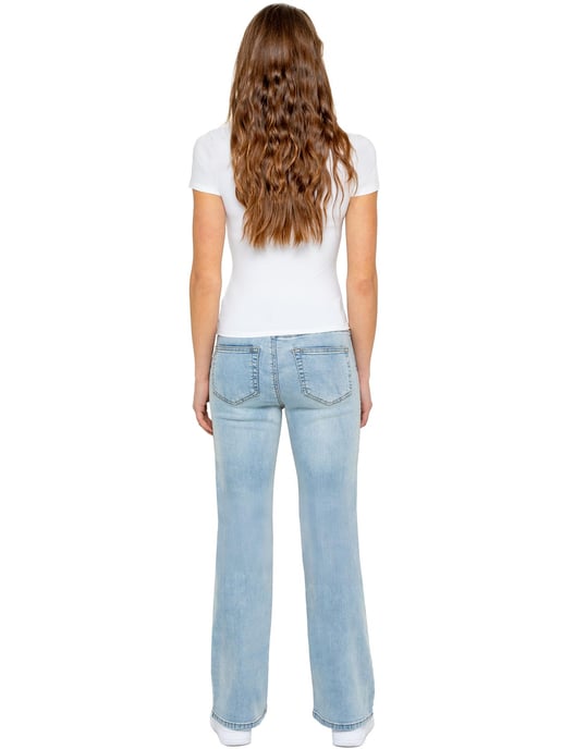 Enzo | Dames Jeans met Wijde Pijpen - Image 6
