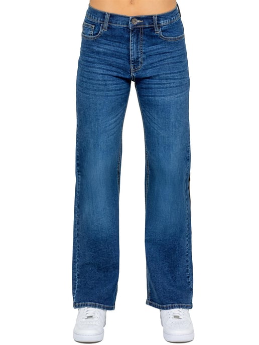Enzo | Dames Jeans Met Wijde Pijpen - Image 1