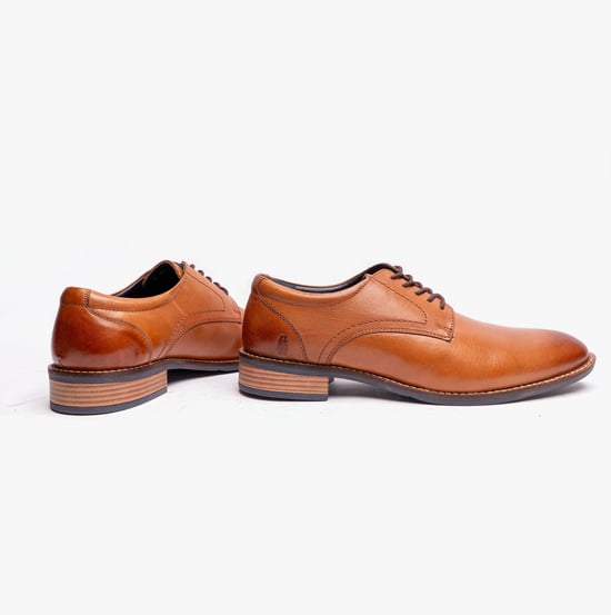 Hush Puppies Damien Heren Formele Veterschoenen Tan - Image 2