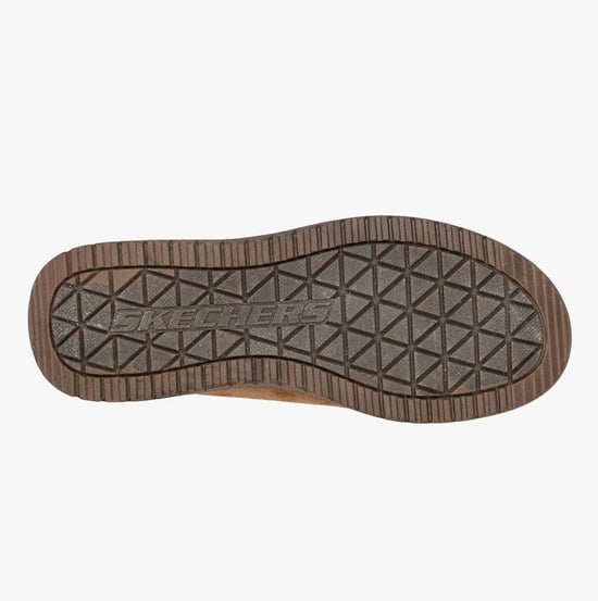 Skechers Relaxed Fit: Murette Garvanza Heren Tan Muiltjes Van Microvezel - Image 4