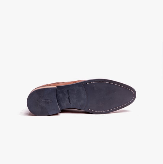 Hush Puppies Dustin Heren Brogue Schoenen Tan - Image 5