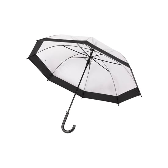 Trespass Regenval Heldere POE Stokparaplu voor volwassenen (Zwart) - Image 2