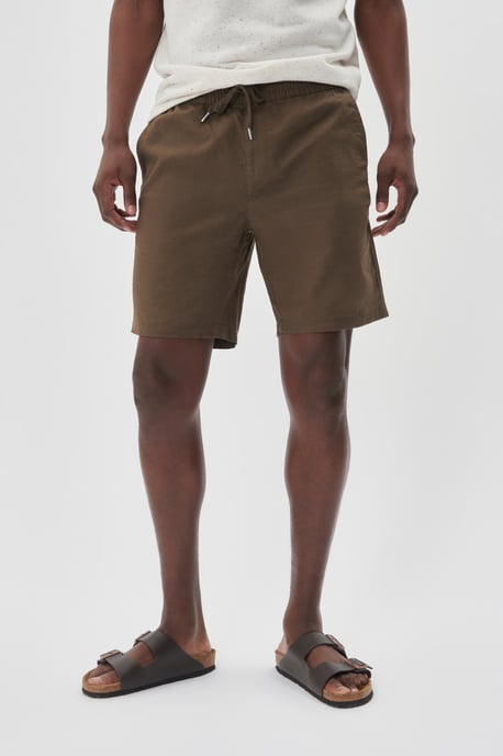 Short Regular fit dark brown - Image 4