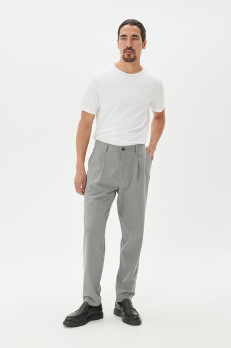 Casual broek Regular fit grey - Image 1
