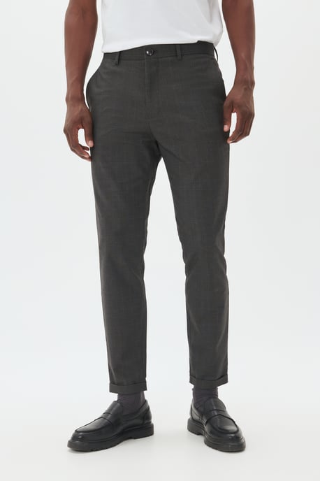 Casual broek Regular fit melange - Image 1