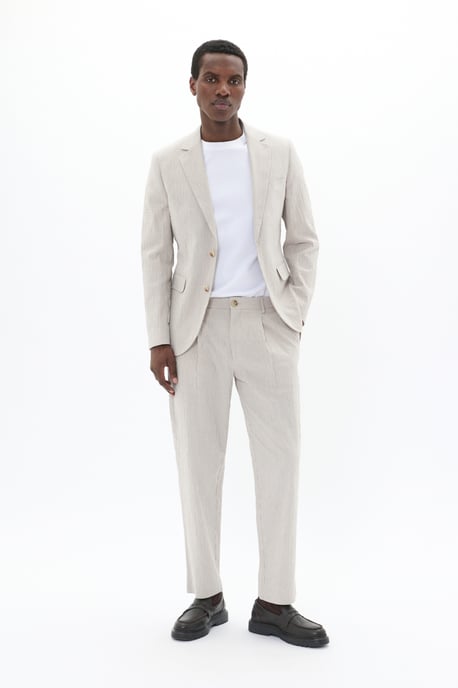 Casual broek Regular fit grey - Image 1