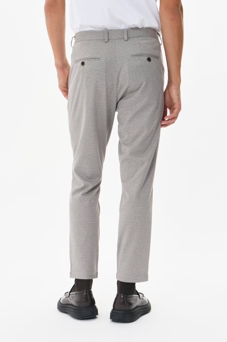 Casual broek Regular fit melange - Image 2