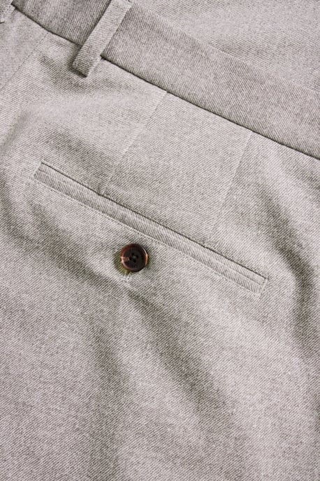 Casual broek Regular fit melange - Image 4