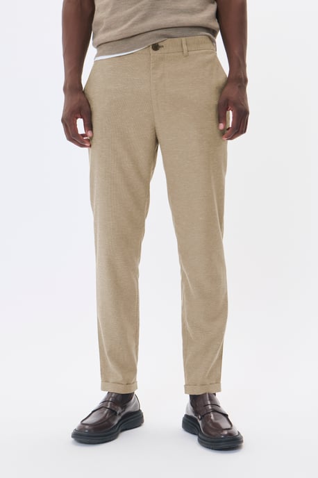 Casual broek Regular fit melange - Image 1