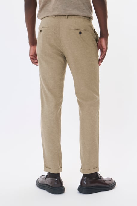 Casual broek Regular fit melange - Image 2