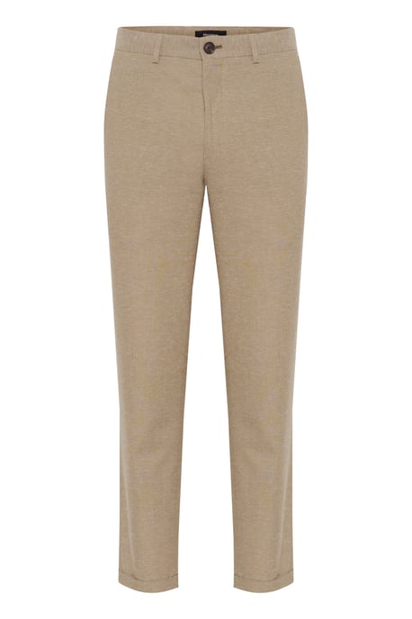 Casual broek Regular fit melange - Image 3