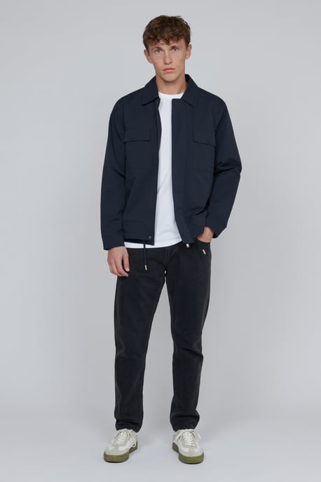 Jas Regular fit navy - Image 1