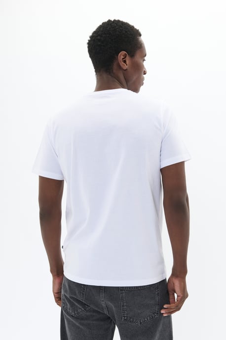 T-shirt Regular fit grey white - Image 3