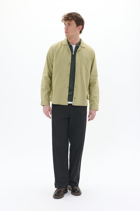 Overshirts Regular fit pale green - Image 1
