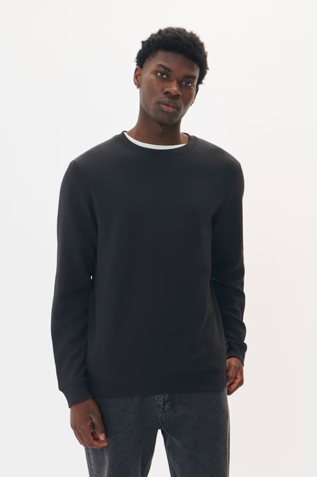 Sweatshirt Regular fit black - Image 2