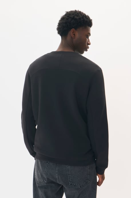 Sweatshirt Regular fit black - Image 3