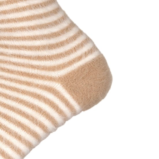 Trespass Sokken met dierengezicht voor kinderen/Kinderen (Beige) - Image 4