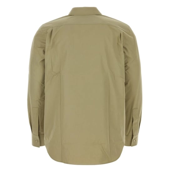 Burberry Equestrian Knight-Motif overhemd met knopen Hunter Green Casual Shirt - Image 2