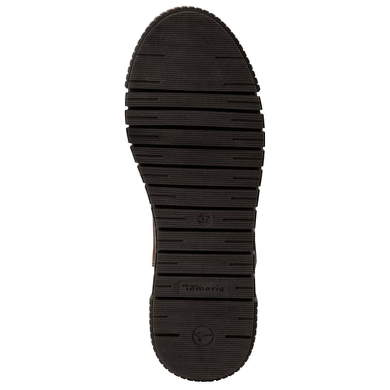 Tamaris Dames Bruine Leren Chelsea Enkellaarsjes - Image 6