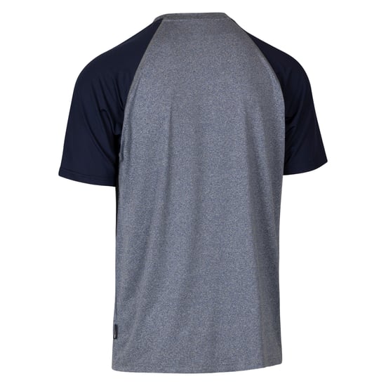 Trespass Heren Fullmer Mountain T-Shirt (Marine Marl) - Image 2