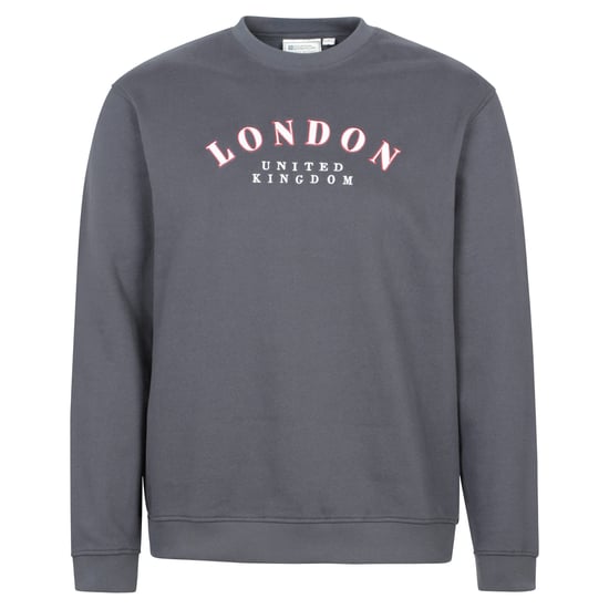 Mountain Warehouse Heren Regional London Sweatshirt (Antraciet) - Image 1