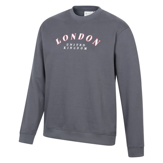 Mountain Warehouse Heren Regional London Sweatshirt (Antraciet) - Image 3