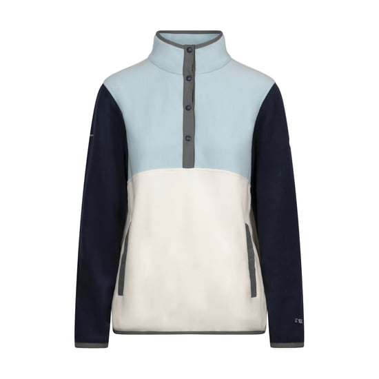 Trespass Dames/Dames Garzoni AT100 Fleece Top (Zeeschuim) - Image 1