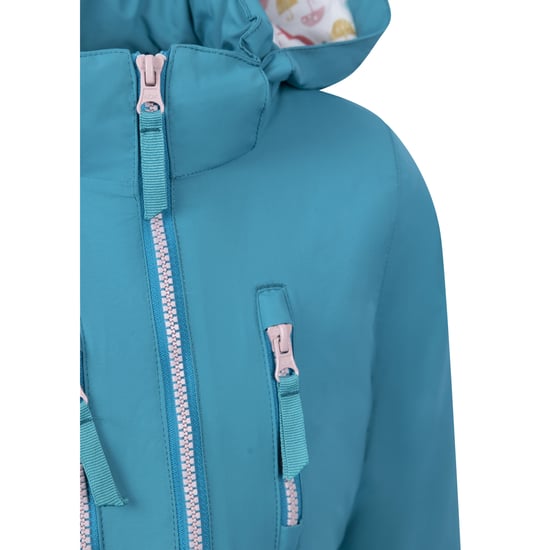 Trespass Meisjes Marybank Regenjas (Licht Teal) - Image 3