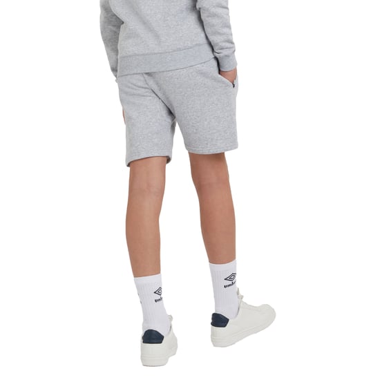 Umbro Kinderen/Kinderen Club Vrije tijd shorts (Grijs gemêleerd/wit) - Image 2