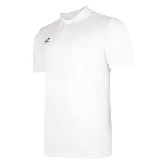 Umbro Heren Essential Poloshirt (Wit/zwart) - Image 3