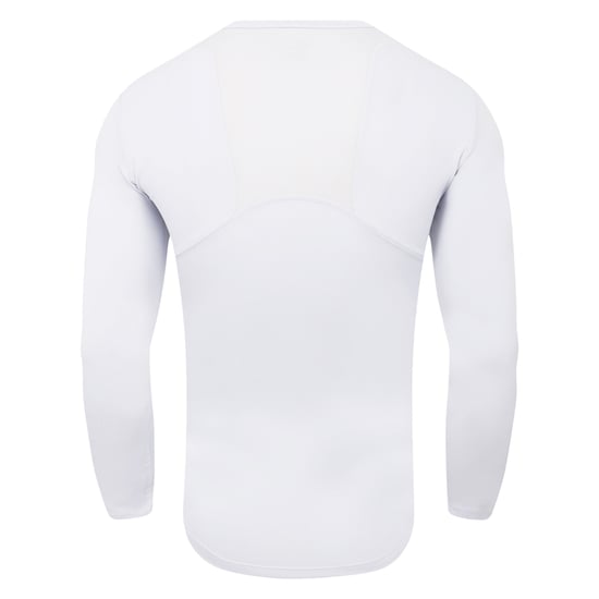 Umbro Heren Elite V Neck Base Layer Top (Wit) - Image 2