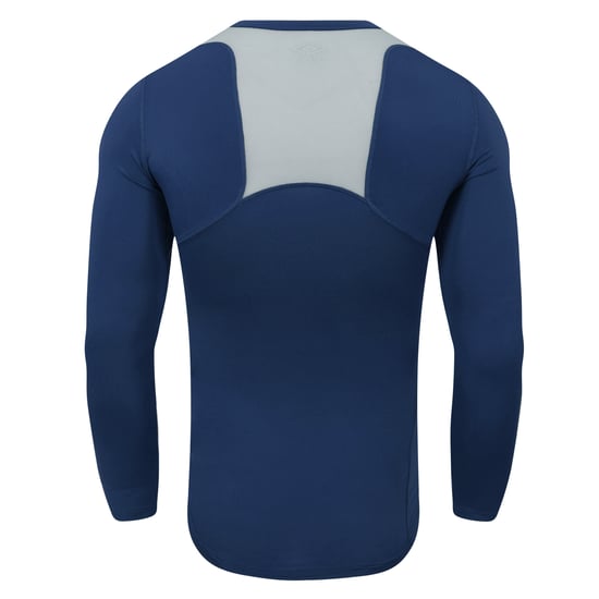 Umbro Heren Elite V Neck Base Layer Top (Marine) - Image 2