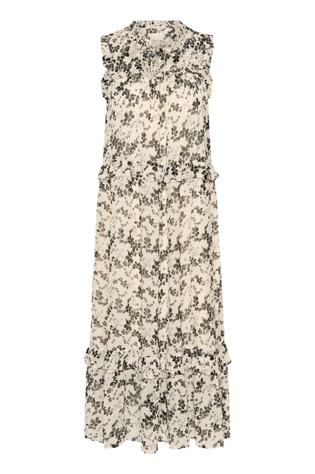 Jurk Regular fit black offwhite - Image 4