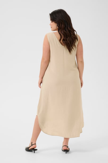 Jurk A-shape beige - Image 3