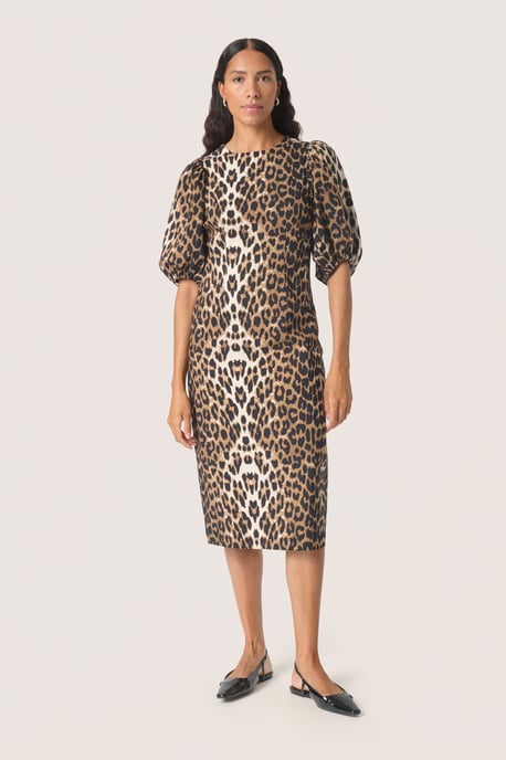 Jurk Slim fit animal - Image 1