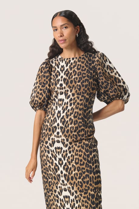 Jurk Slim fit animal - Image 3