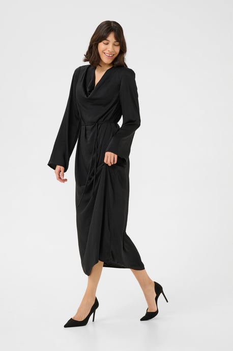Jurk Regular fit black - Image 2