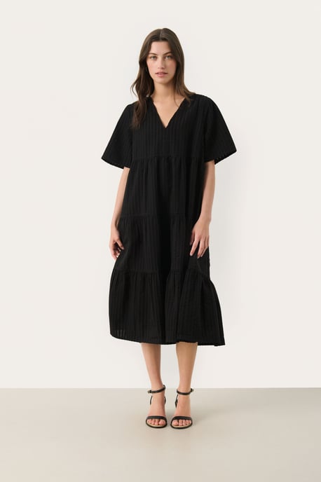 Jurk Relaxed fit black - Image 2