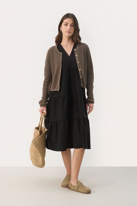 Jurk Relaxed fit black - Image 3