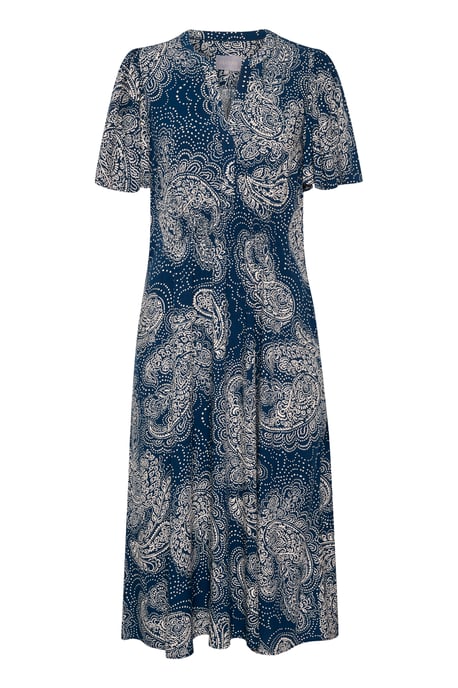 Jurk Relaxed fit blue white - Image 4