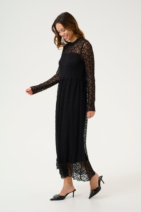 Jurk Regular fit black - Image 2