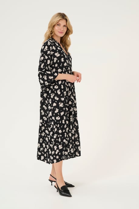 Jurk A-shape black white - Image 2