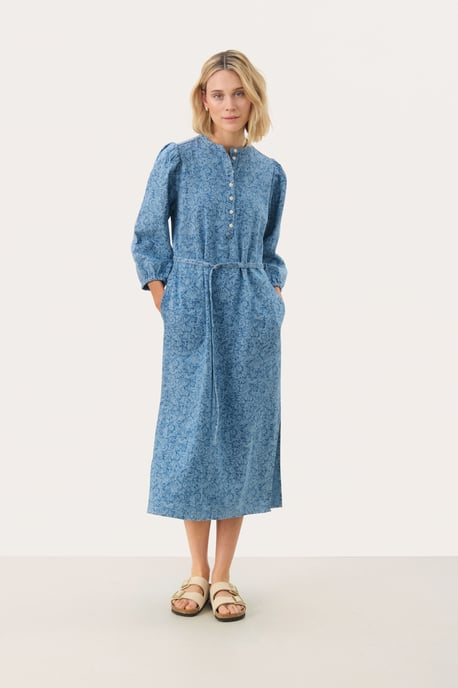 Jurk Easy fit blue - Image 2