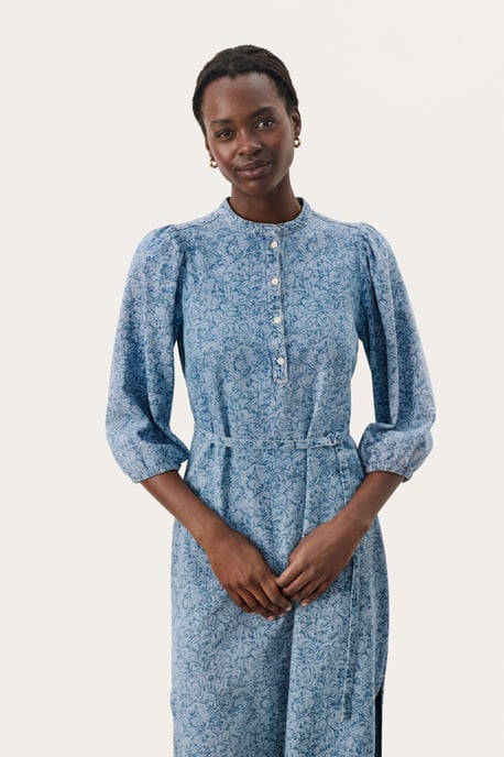 Jurk Easy fit blue - Image 3
