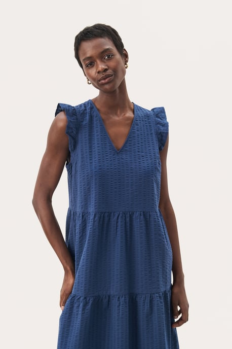 Jurk A-shape blue - Image 2